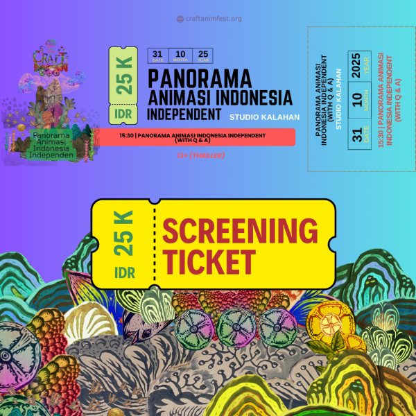 Panorama Animasi Indonesia – Independent (with Q&A) - Screening Ticket [31 Oktober 2025]