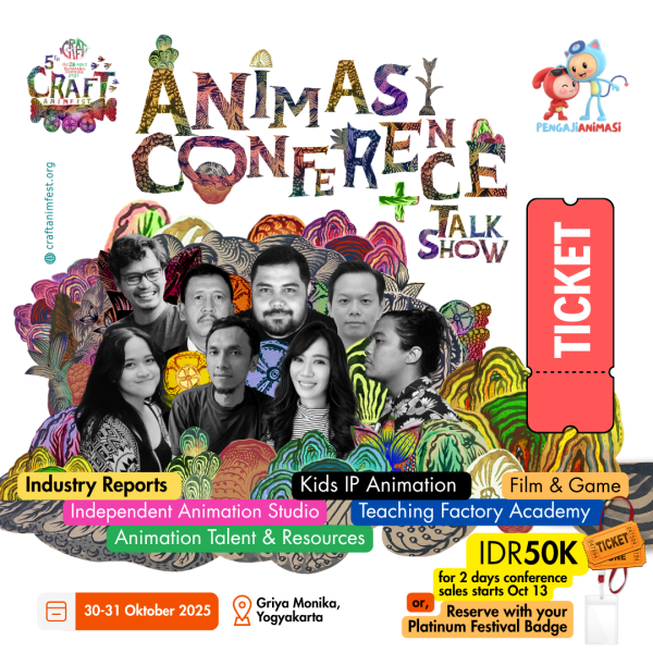 Animasi Conference Ticket